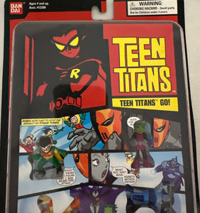 Teen Titans Go! Ban Dai 1.5" Super Hero Figurines Series 1 Page 3, Item 12303 NEW