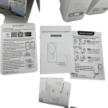 Load image into Gallery viewer, DE520 2-Pack 2K Wireless WiFi Security Cameras Rechargeable CloudEdge Open Box
