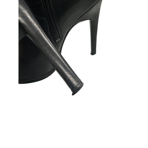 Harley-Davidson Black Desiree Strap Stiletto Boots Ladies Size 6 #84044