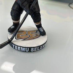 Anaheim Ducks Bobblehead Teamu Selanne Hockey Figurine