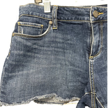 Load image into Gallery viewer, PAIGE Bobby Denim Cutoff Shorts Womens 29 Blue Stretch Raw Hem Jean Shorts
