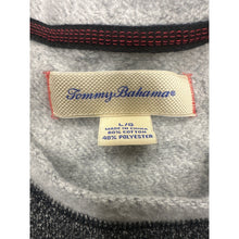 Load image into Gallery viewer, Tommy Bahama Sweatshirt L Sweater Gray Cotton Pullover
