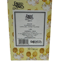 Load image into Gallery viewer, Precious Moments Carousel Figurines Winter Song Spring Summer Lot
