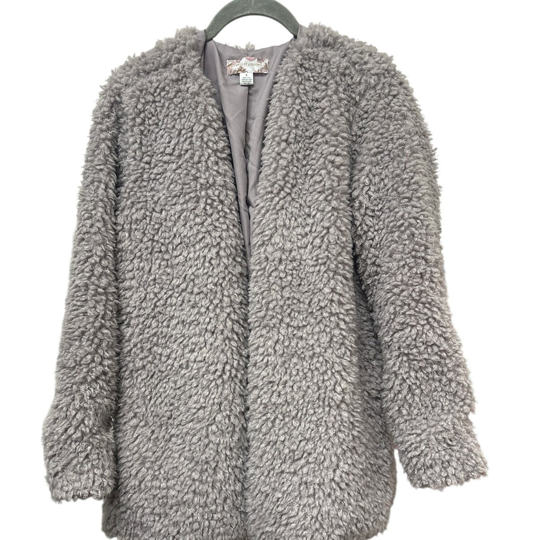 Band of Gypsies Sherpa Sweater Jacket Small