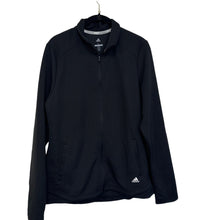 Load image into Gallery viewer, Adidas Golf Essential Ribbed Layering Full Zip Jacket Large Black
