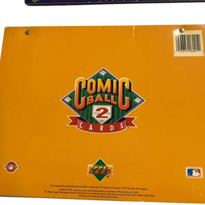 1991 Upper Deck Comic 2 Albums (Full Sets) Looney Tunes MLB Warner Bros