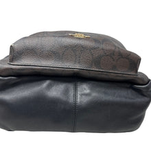 Load image into Gallery viewer, Coach Signature Canvas Leather Mini Backpack
