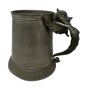 1926 Pewter Antique Dragon Beer Stein