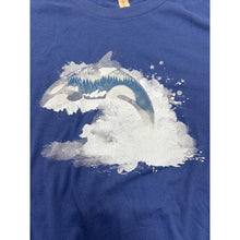 Load image into Gallery viewer, Endangered Species Coalition Orca Shirt Long Sleeve Large
