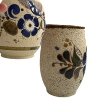 Load image into Gallery viewer, Vintage Mexican Tonala Pottery Set 7 Pc Signed Jug &amp; Cups
