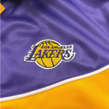 Load image into Gallery viewer, Los Angeles Lakers UNK Blue Label Track Jacket Purple Gold Medium

