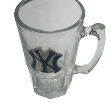 Load image into Gallery viewer, New York Yankees Glass Beer Stein Mug
