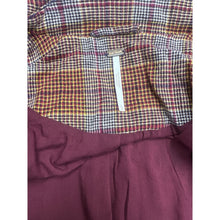 Load image into Gallery viewer, Free People Simply Plaid Blazer NWT Large Pomegranate
