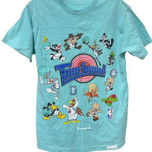 Diamond Supply Looney Tunes Tee Shirt M Space Jam NBA