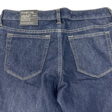 Load image into Gallery viewer, Banana Republic Straight Leg Dark Wash Jeans 28/6 NWT
