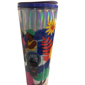 Starbucks × Ananya Rao-Middleton 24 oz Holographic Care in Community New