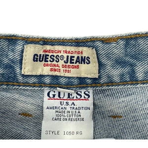 Late 80s Early 90s Vintage Guess High Waisted Jeans Size 29