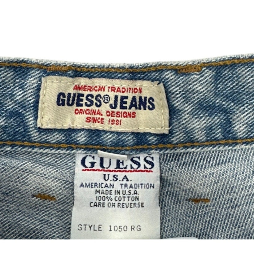 Late 80s Early 90s Vintage Guess High Waisted Jeans Size 29