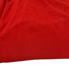 Load image into Gallery viewer, 1960s Vintage Izod Lacoste Cashmere Wool V-Neck Pullover Sweater Red
