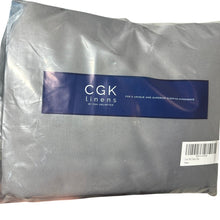 Load image into Gallery viewer, CGK Linens Twin 3 Piece Sheet Set Dark Gray New Sealed Soft Microfiber
