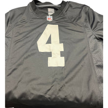 Load image into Gallery viewer, Nike Raiders Derek Carr #4 Jersey Black NFL Size Large
