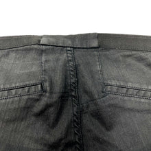 Load image into Gallery viewer, Helmut Lang Skinny Black Pants Women Size 26 SW-DN0151 Cotton Stretch
