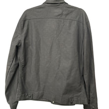 Load image into Gallery viewer, Triumph Over Tragedy Black Denim Trucker Jacket – Size Large

