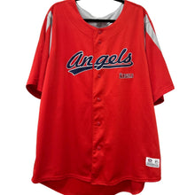 Load image into Gallery viewer, Los Angeles Angels True Fan MLB Jersey Red Button Front 2XL Blank Back
