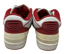 Load image into Gallery viewer, Nike Air Jordan 2 Low Retro 2004 White and Varsity Red Size 10.5
