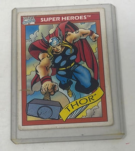 Thor 1990 Impel Marvel Universe Base #18 Trading Comic Card