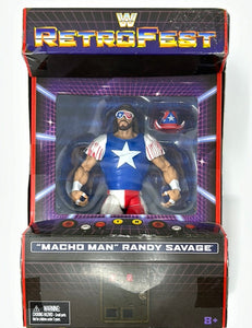 WWE RetroFest “Macho Man” Randy Savage Wrestling Action Figure