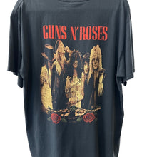Load image into Gallery viewer, Vintage Guns N Roses Axl Rose Embroidered Double Sided Band Tee Shirt XL
