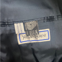 Load image into Gallery viewer, Vintage Yves Saint-Laurent Black Wool Coat
