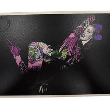 Load image into Gallery viewer, DEATH NYC “Monroe Tattoo Purple” Signed Serigraph 2018 11.9x8.4
