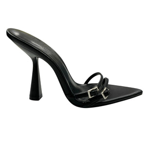 Femme Los Angeles Naxos Slip Heel Black Size 4.5