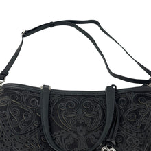 Load image into Gallery viewer, Brighton Black Lace Katusha Purse Bag Tote
