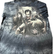 Load image into Gallery viewer, The Mountain Zombie Horror Tie Dye T Shirt 3XL Gray Graphic USA Made Print

