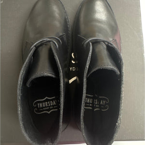 Thursday Boot Co. Scout Chukka Boots Black Leather Men’s 6