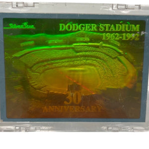 Dodger Stadium 30th Anniversary Hologram Card Night 1992 SilverStar MLB