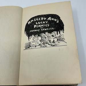Raggedy Ann’s Lucky Pennies by Johnny Cruelle 1932