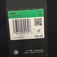 Load image into Gallery viewer, Nike Air Jordan Black Polo Shirt XL NWT CK228
