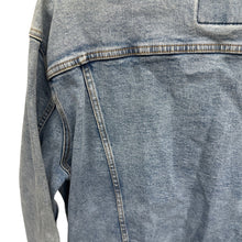 Load image into Gallery viewer, Vintage Y2K Levi’s Trucker Jacket XXL Light Wash Distressed Denim 90s 2000s
