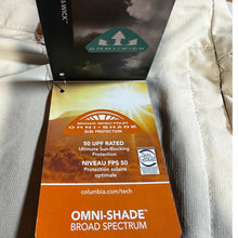 Load image into Gallery viewer, Columbia Silver Ridge Utility Capri 18W Omni-Shade UPF 50 NWT Khaki
