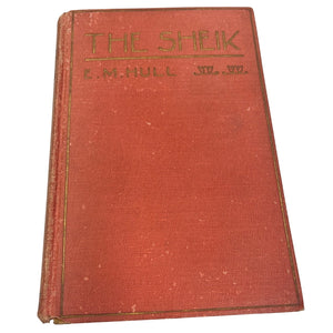 Vintage The Sheik E.M. Hull 1921 A.L. Burt HC Romance Classic