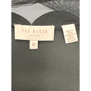 Ted Baker Dress Size 0 London Black LBD