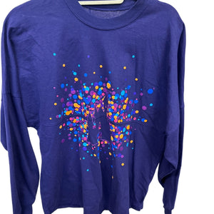 Disneyland Paris 30th Anniversary Medium Purple Sparkle Shirt