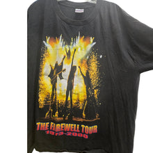 Load image into Gallery viewer, Vintage KISS Farewell Tour 2000 T Shirt XXL 2XL All Sport Double Sided
