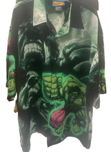 Load image into Gallery viewer, *Sale* Marvel Comics Incredible Hulk Button Shirt Mens 3XL 2001
