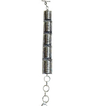 Load image into Gallery viewer, Vintage TC Sterling Silver Panel Bracelet 47.92g Adjustable 8.5”
