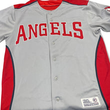 Load image into Gallery viewer, Los Angeles Angels Majestic Stitched MLB Jersey Gray Mens M
